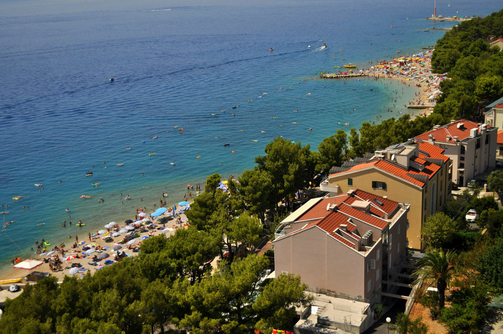 Hotel Milenij Makarska Exterior foto